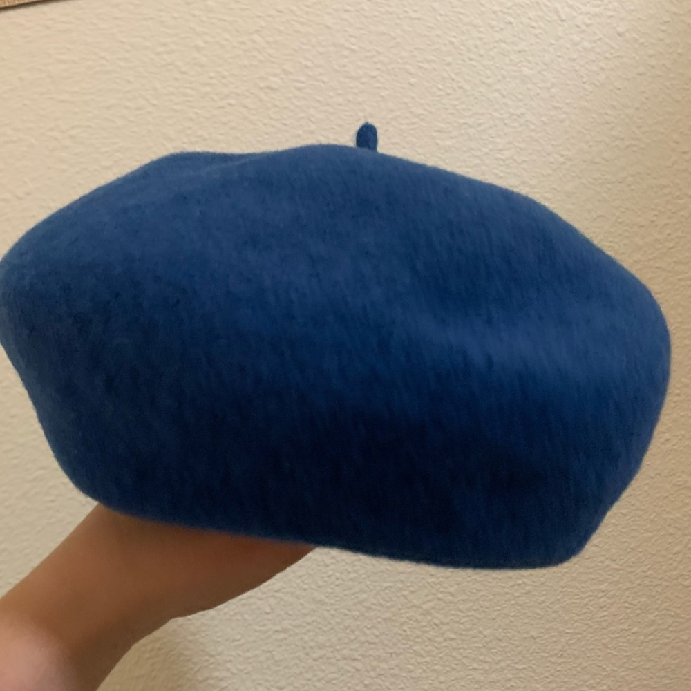 Wool beret hat